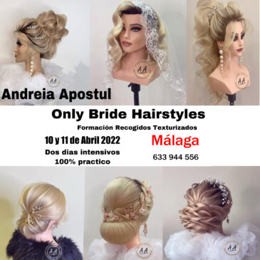Curso de Recogidos Texturizados Only Bride Hairstyles.